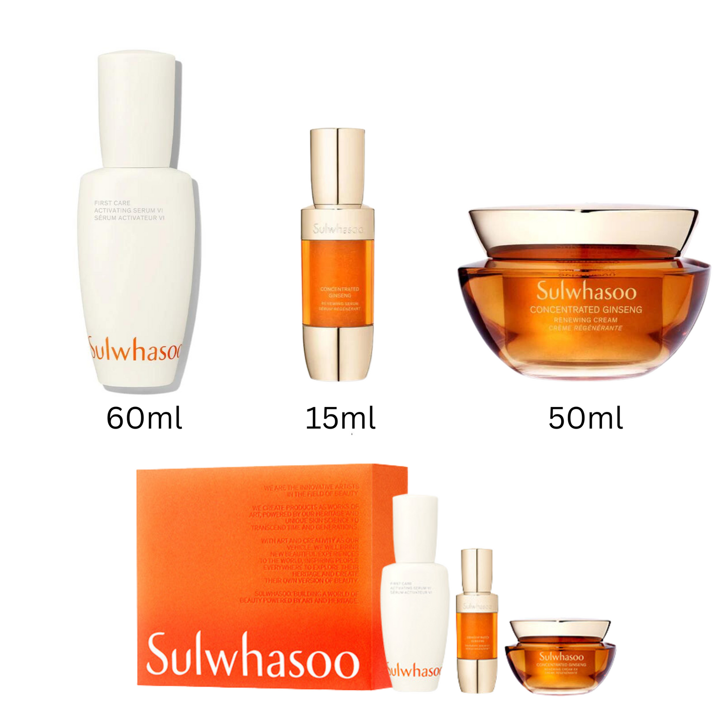 Concentrated Ginseng Renewing Classic Set
