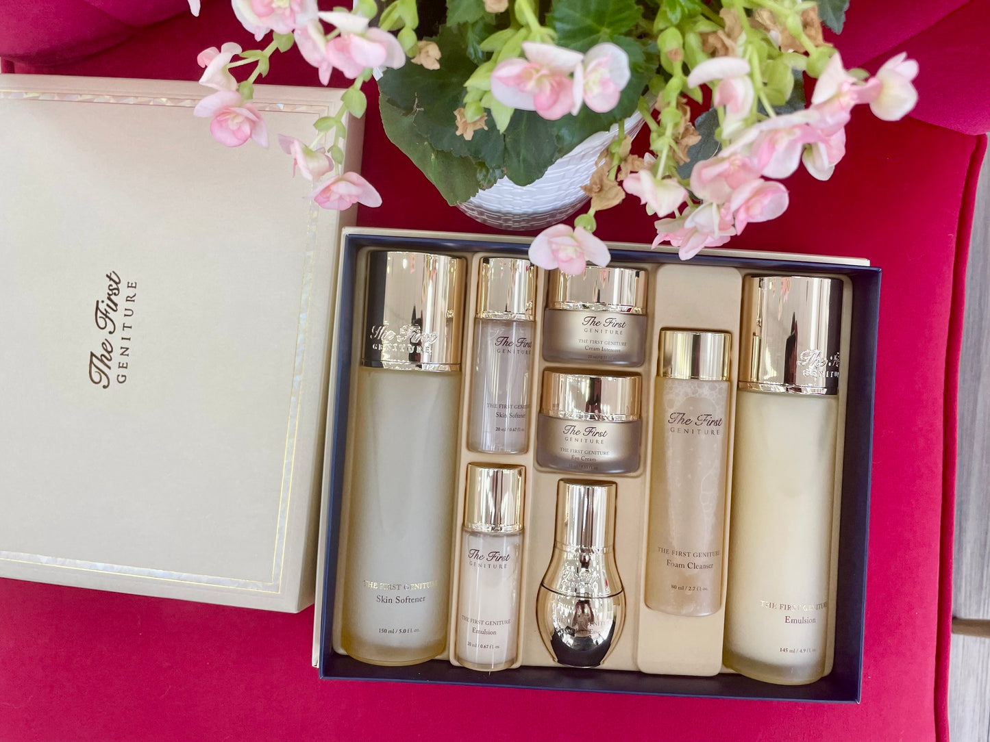 OHUI The First Geniture Special Set (skin softener + emulsion + travel size)