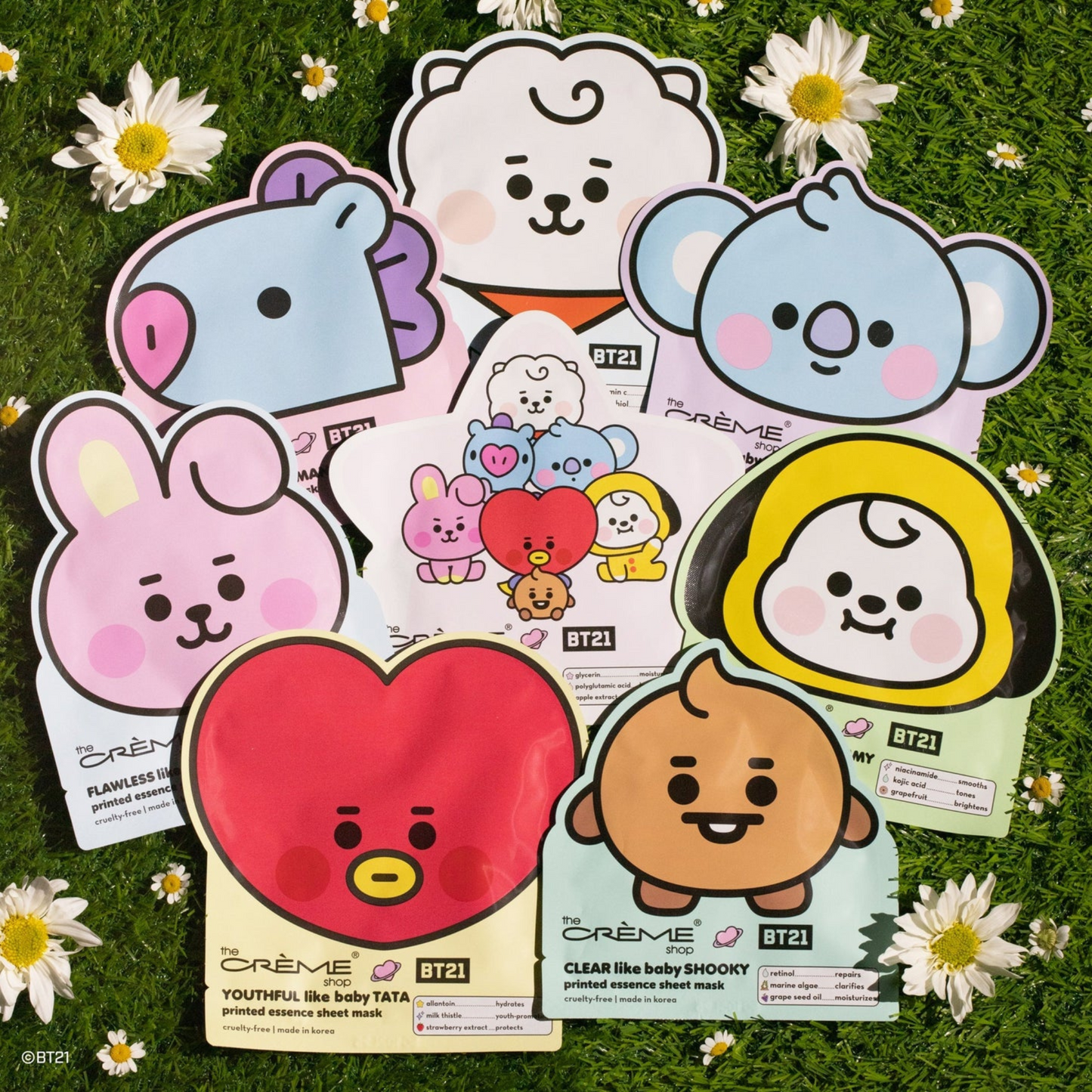 Printed Essence Sheet Mask BTS Collection