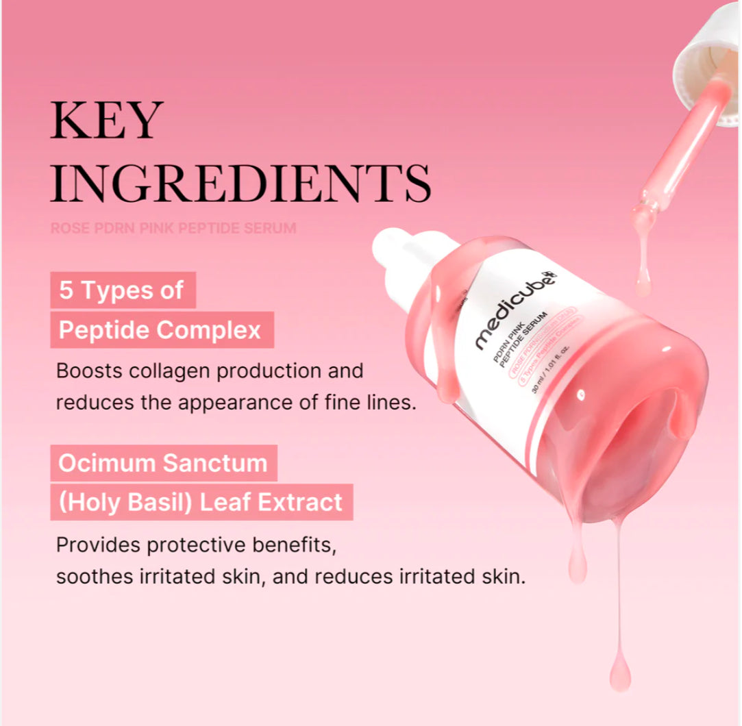 Medicube PDRN Pink Peptide Serum 30ml