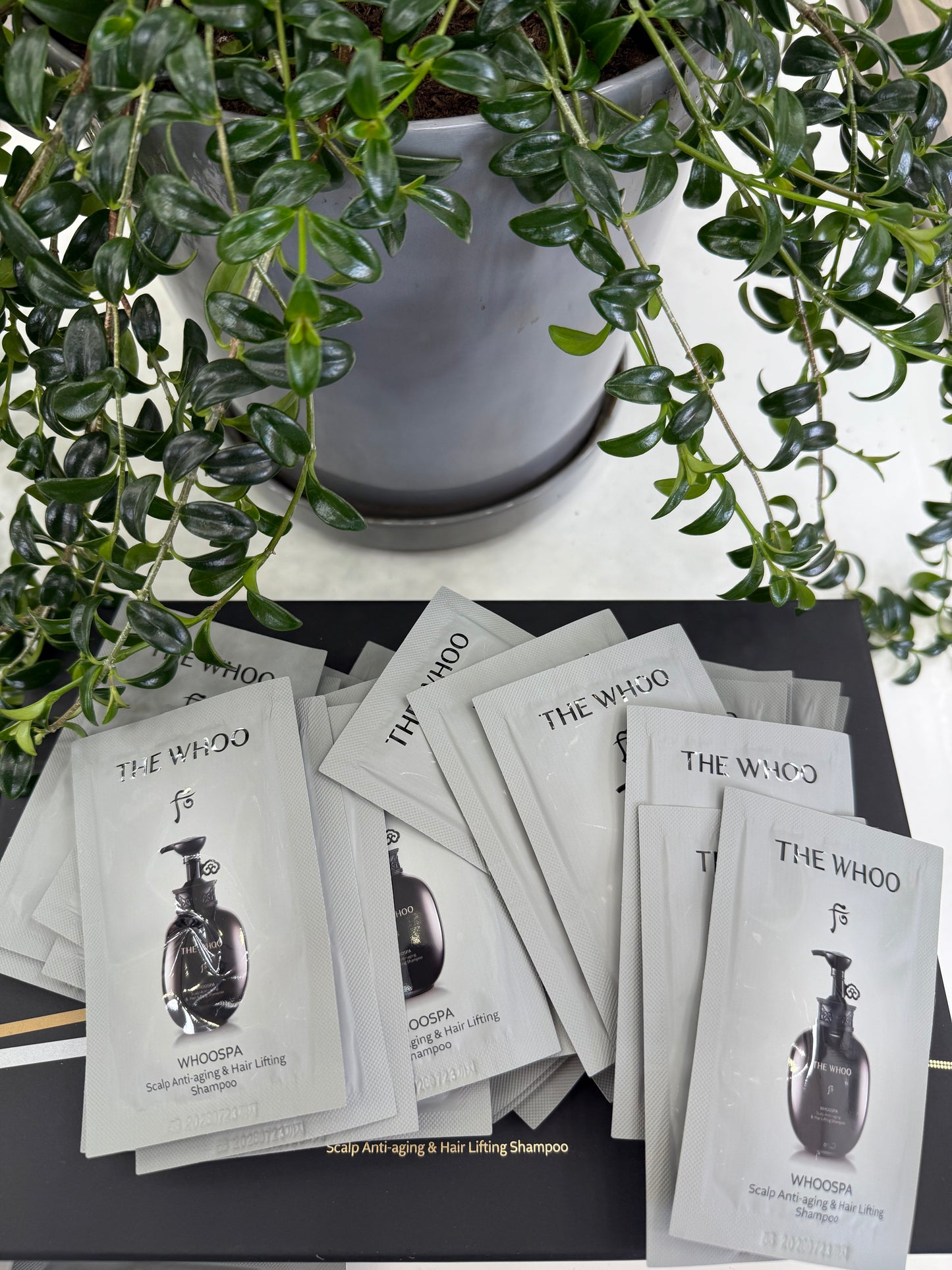 The Whoo Spa Shampoo Set: Scalp Anti-Aging & Hair lifting shampoo + Gift