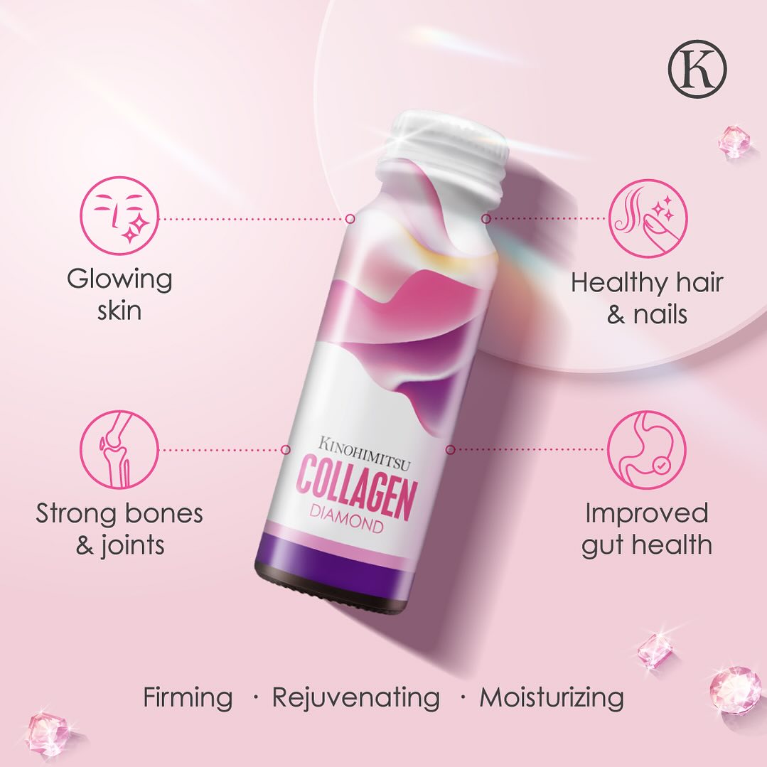 Kinohimitsu Collagen Diamond Drink 5300mg (10s/box) 1 Box