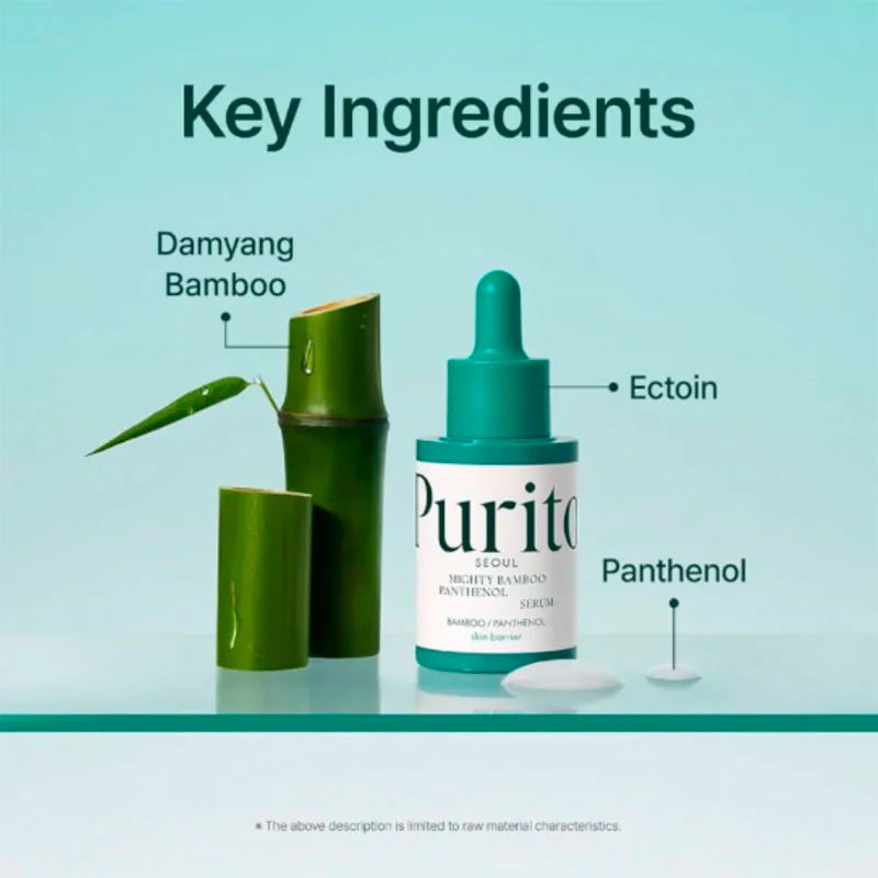 Purito Mighty Bamboo Panthenol Serum 30ml