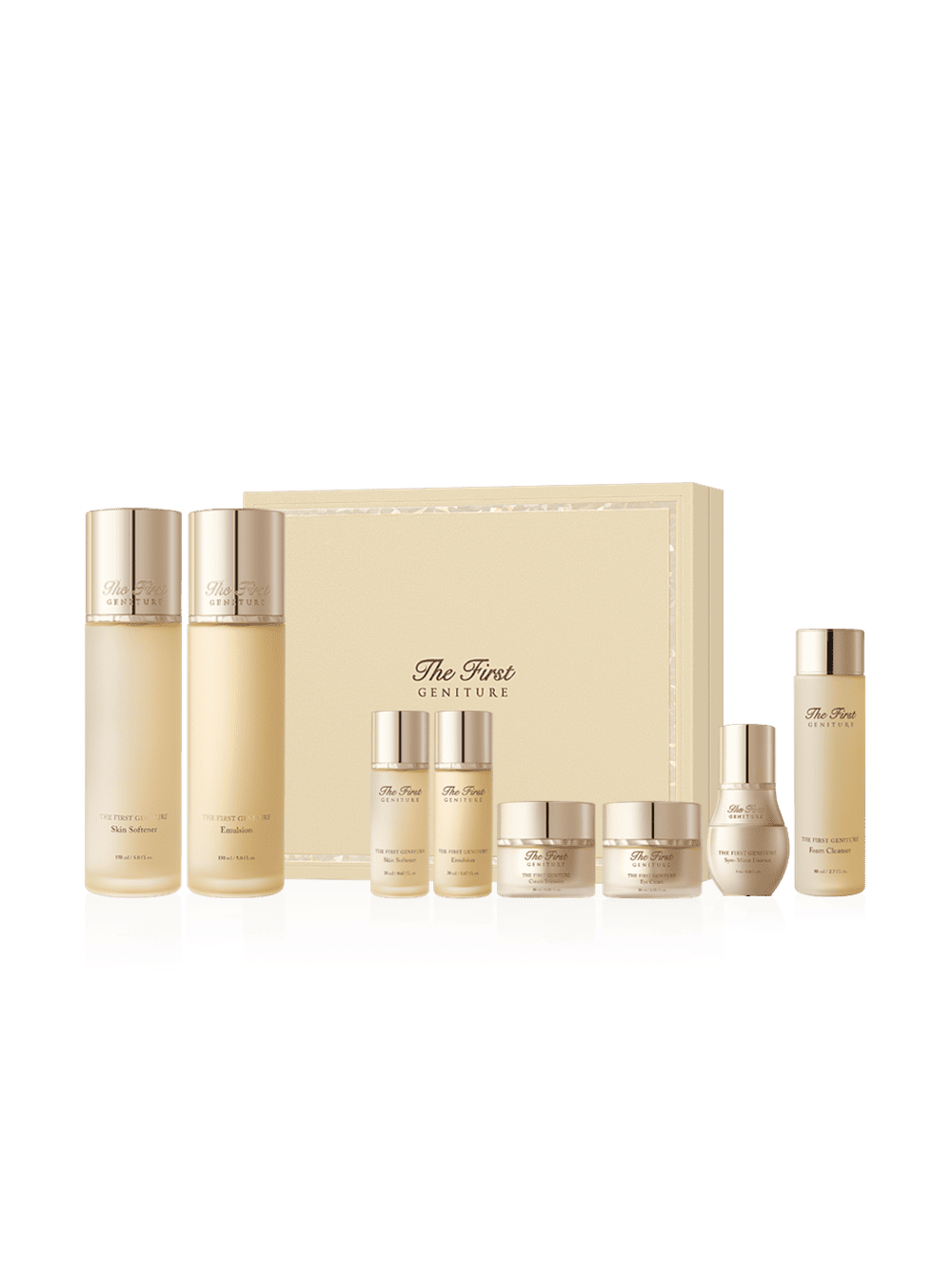 OHUI The First Geniture Special Set (skin softener + emulsion + travel size)