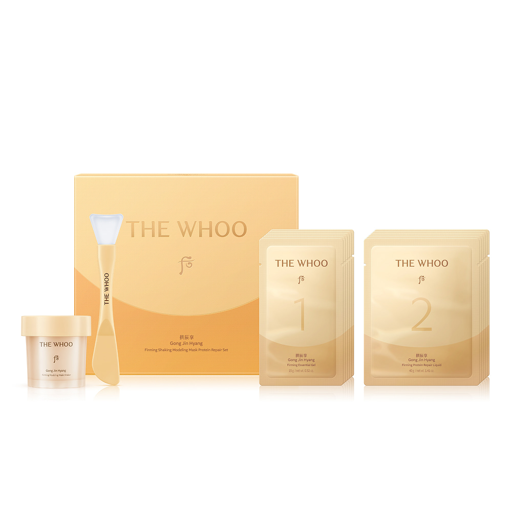 The Whoo Gongjinhyang Firming Shaking Modeling Mask Protein Repair Mask Set (6 Each)