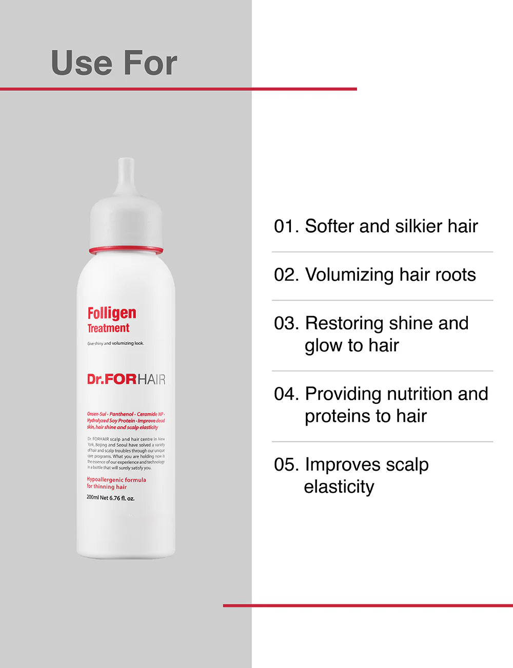 DR forhair folligen treatment 200ml