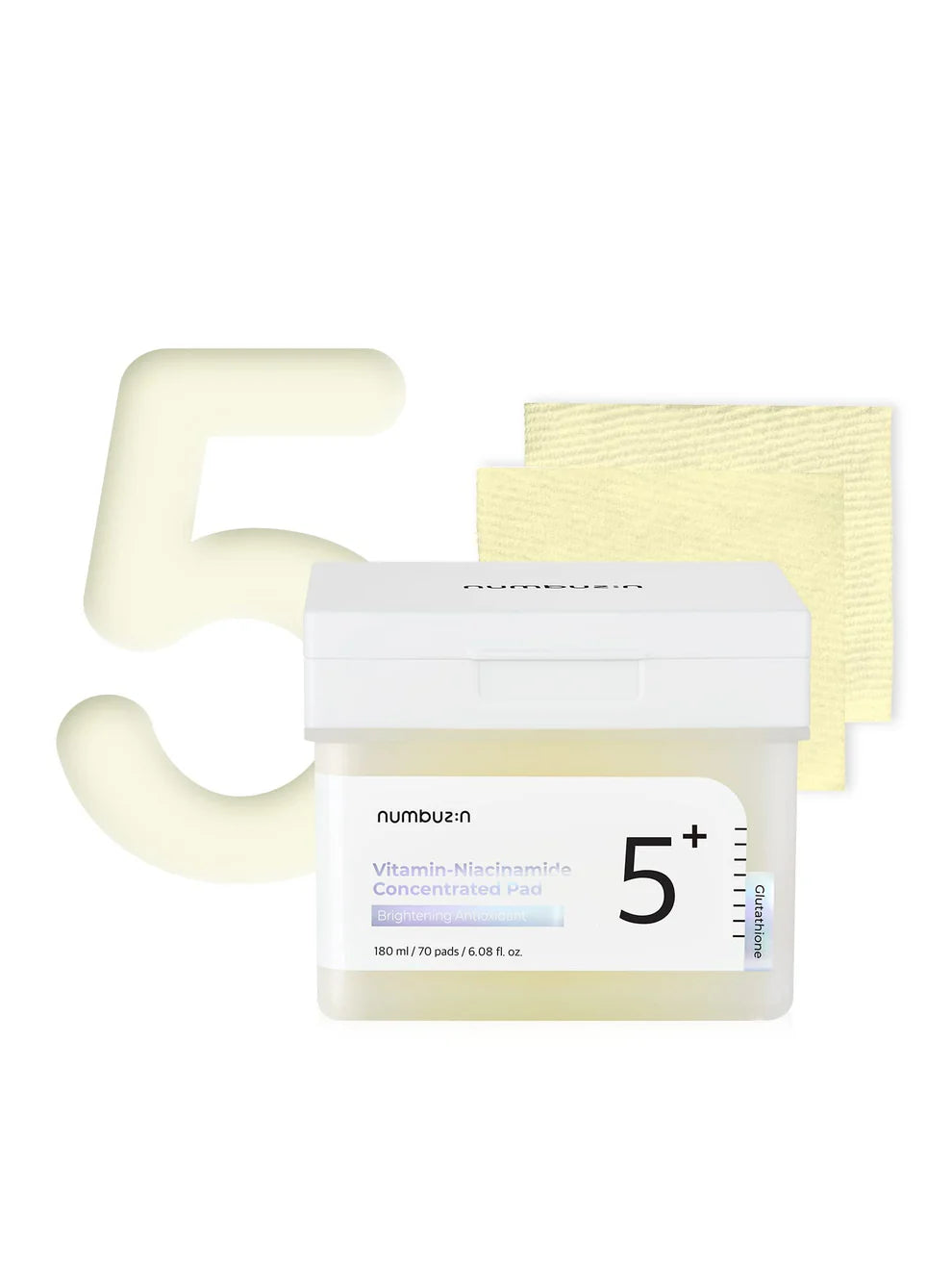 NO.5 Vitamin Niacinamide Concentrated Toner Pad