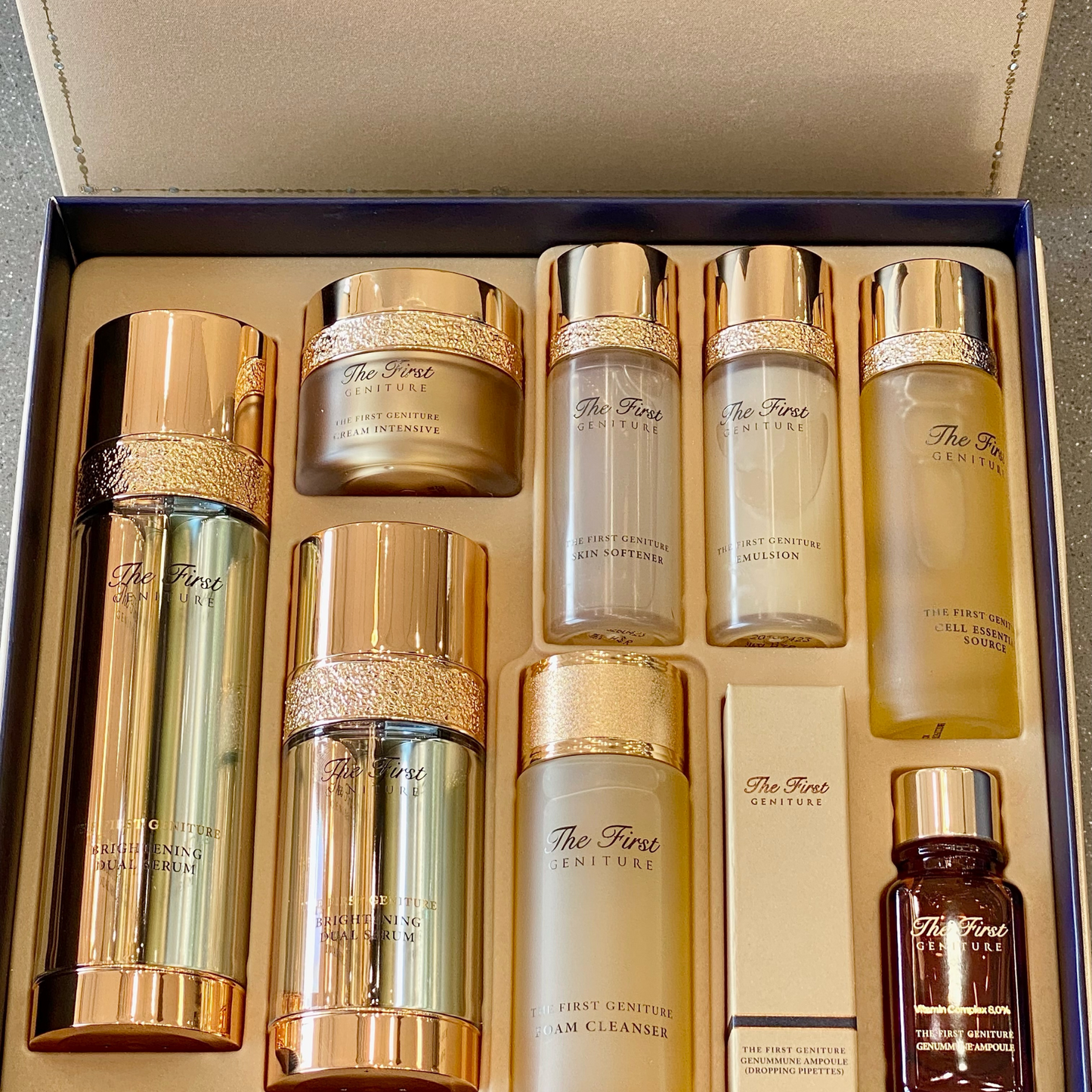 The First Geniture Brightening Dual Serum 2pcs Set