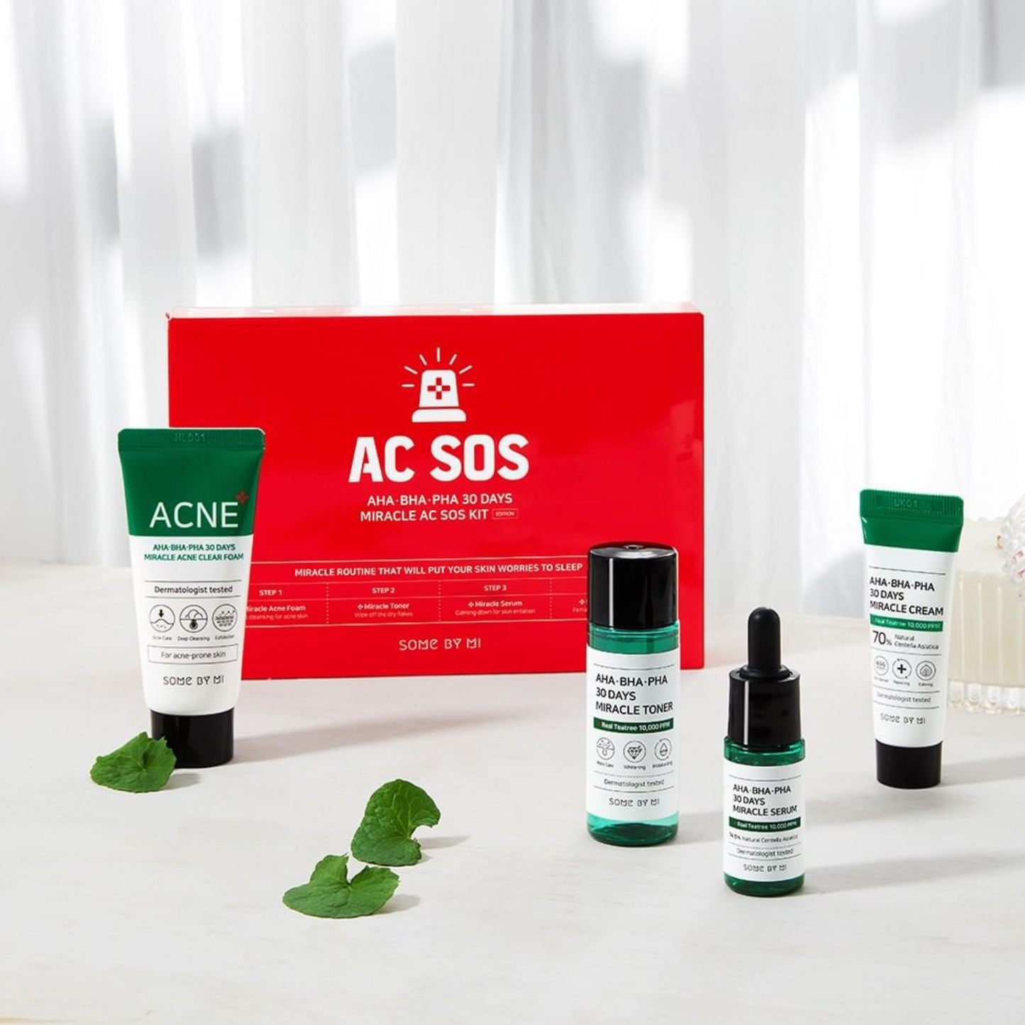 AHA BHA PHA 30 Days Miracle AC SOS Kit