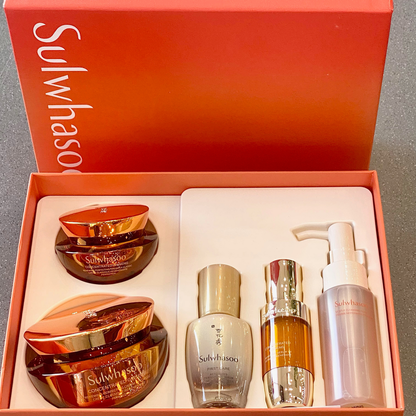 Concentrated Ginseng Renewing Perfecting Cream EX Classic Set 60ml