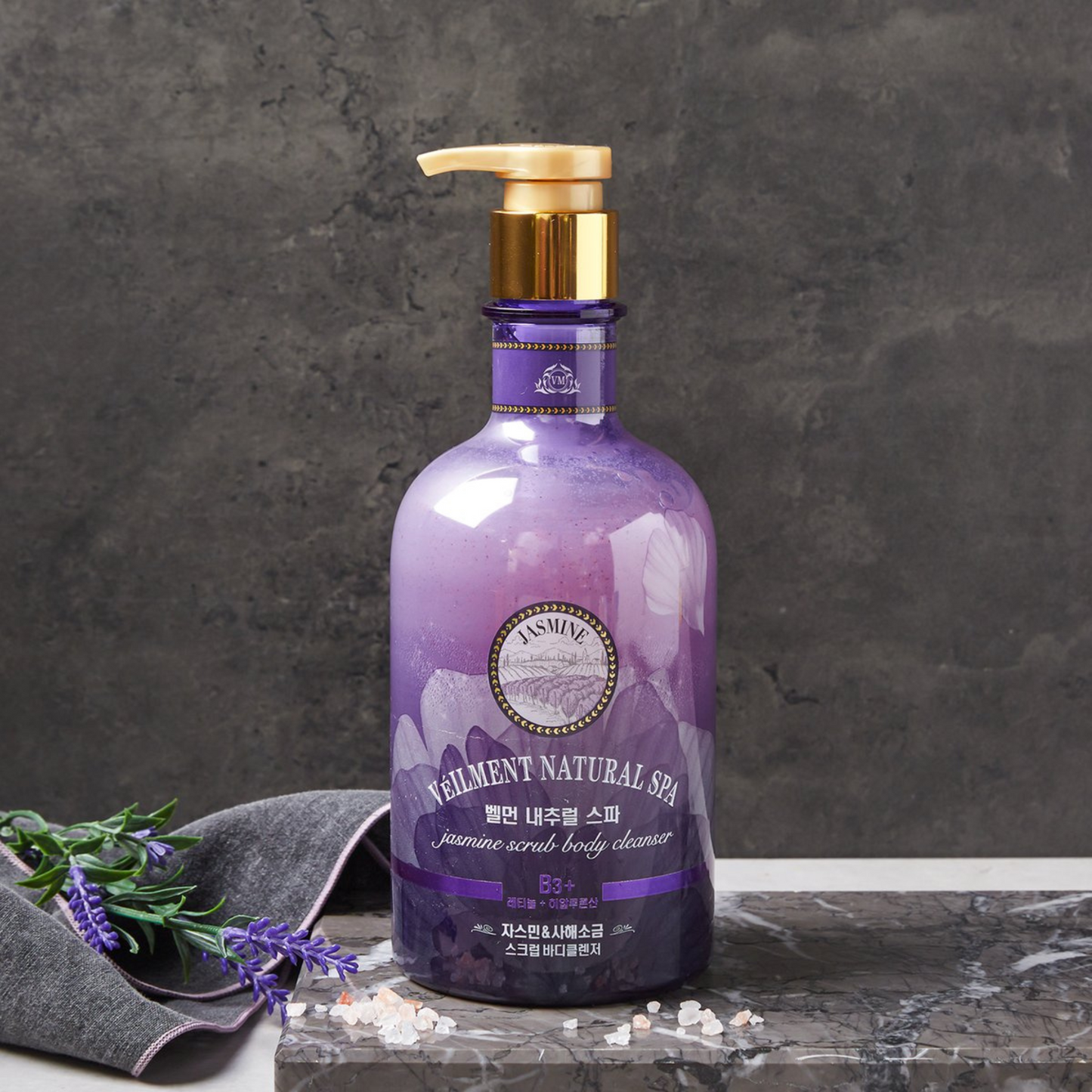 Veilment Natural Spa Scrub Body Cleanser 600g