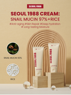 SEOUL 1988 Cream : Snail Mucin 93% + Rice
