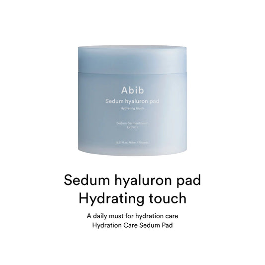 Abib Sedum Hyaluron Pad Hydrating Touch Toner Pad