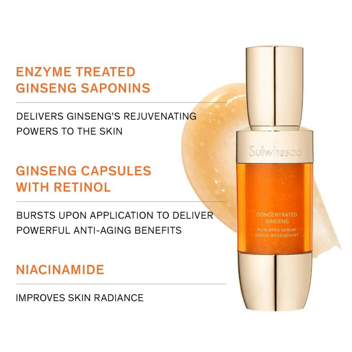 Concentrated Ginseng Renewing Serum Set 50ml