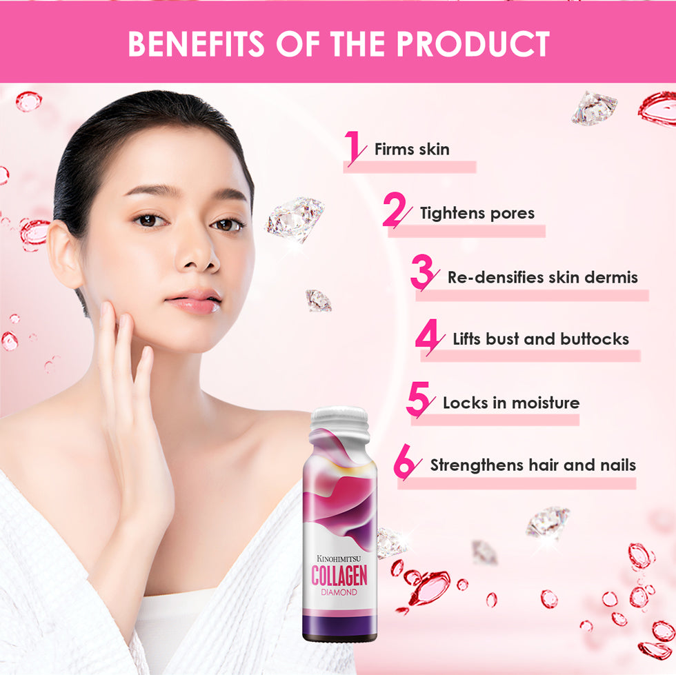 Kinohimitsu Collagen Diamond Drink 5300mg (10s/box)