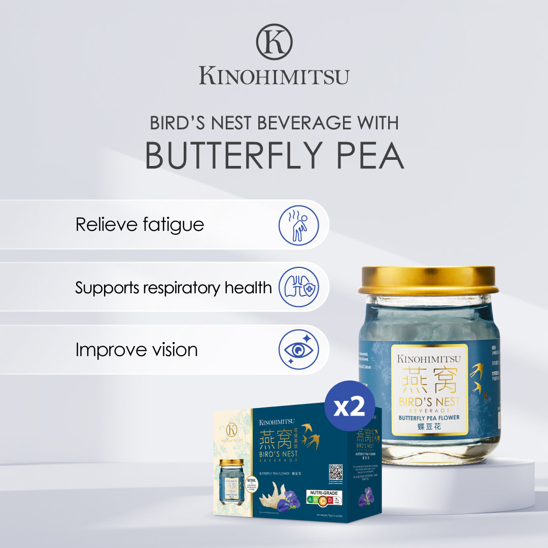 Kinohimitsu Butterfly Pea Flower Bird's Nest