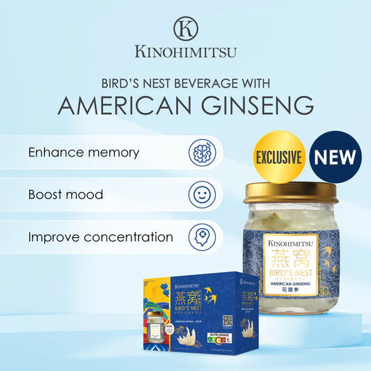 Kinohimitsu American Ginseng Bird's Nest Drink (6s)
