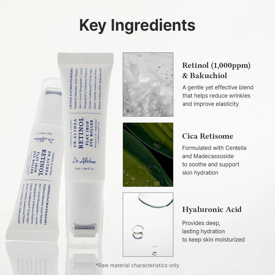 Retinol Flat Iron Eye Roller