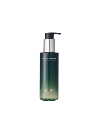 OHUI Prime Advancer Gel to Foam Deep Cleanser Special Set