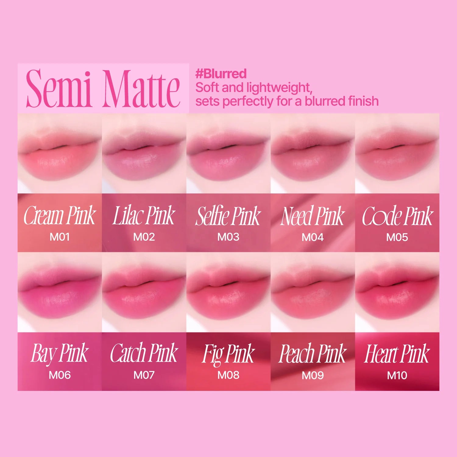 Fwee Pink Obsession Stay-Fit Lip Tint