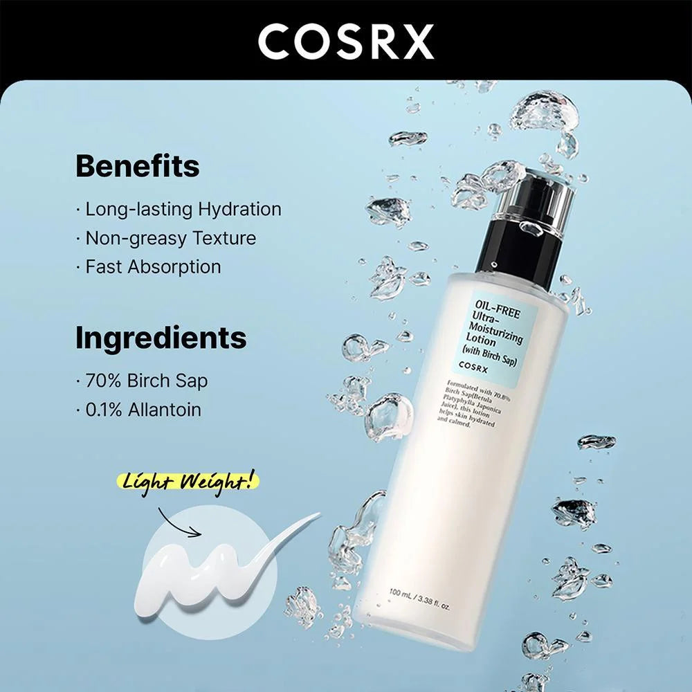 Cosrx Oil Free Ultra Moisturizing Lotion