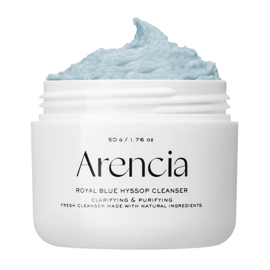 Arencia Blue Hyssop Rice Mochi Cleanser 120g