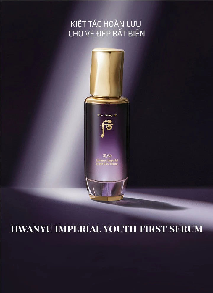 Tinh chất khởi đầu Kiệt tác Hoàn lưu Hwanyu Imperial Youth First Serum 75ml