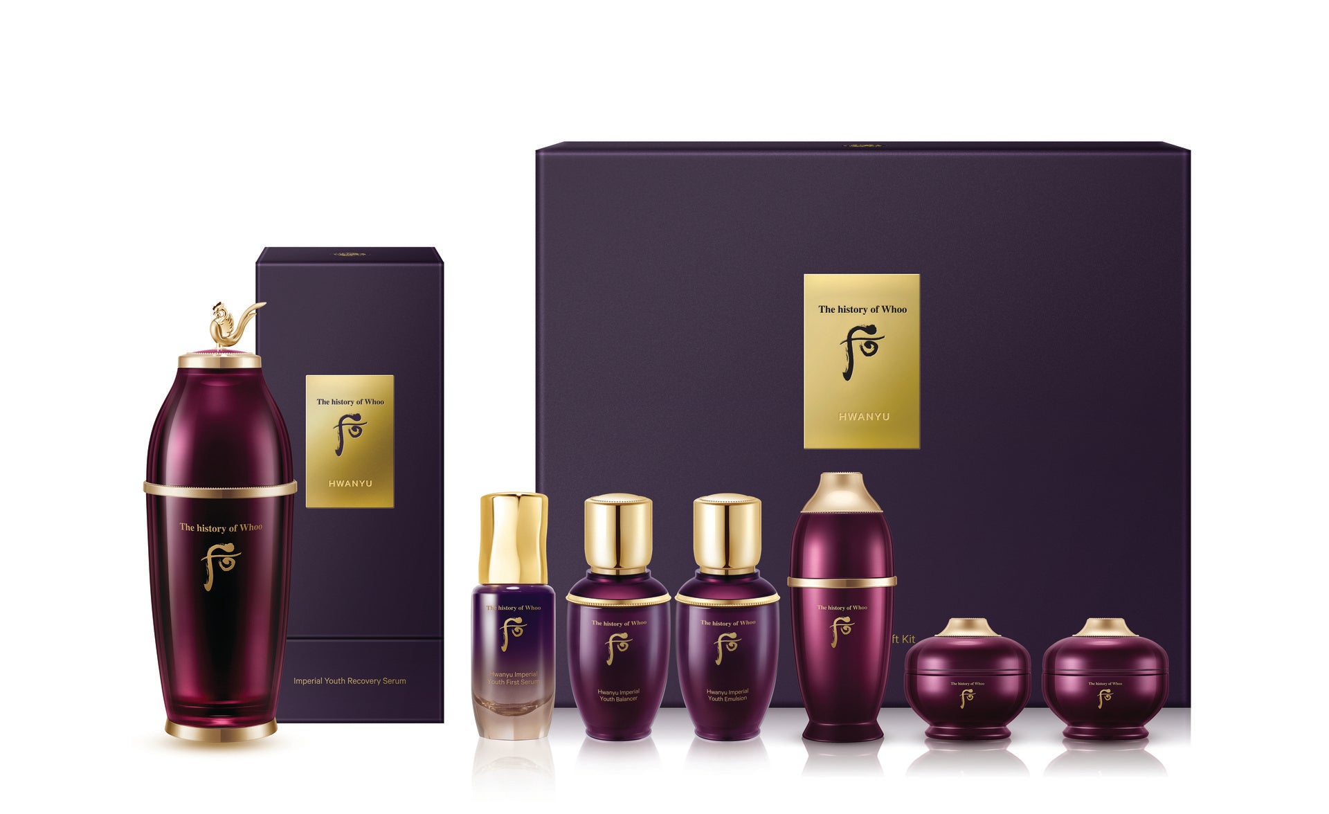 Tinh chất Kiệt tác Hoàn lưu Hwanyu Imperial Youth Recovery Serum 50ml