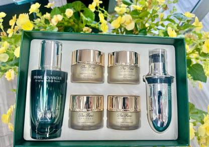 Prime Advancer De-aging Ampoule Serum Set 50ml + 50ml (Gift: OHUI the first eye cream 5ml x 4)
