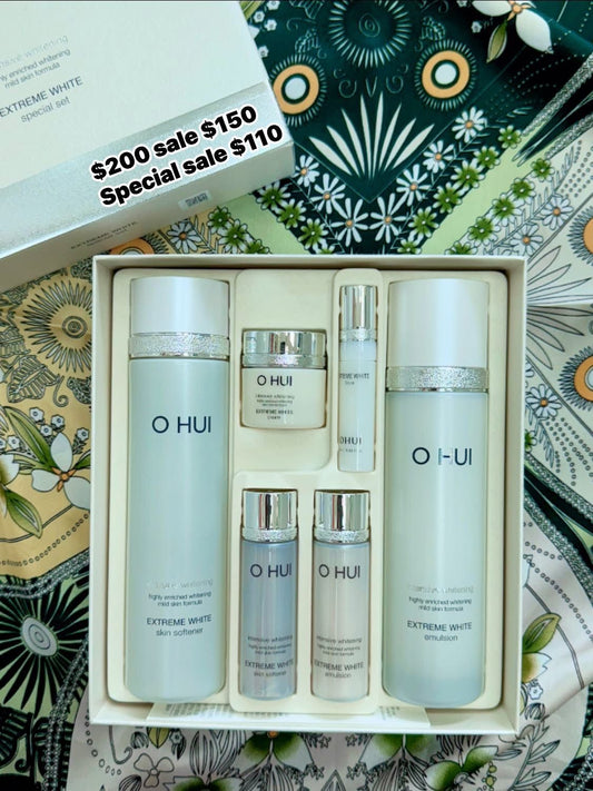 OHUI extreme White 2pcs Set