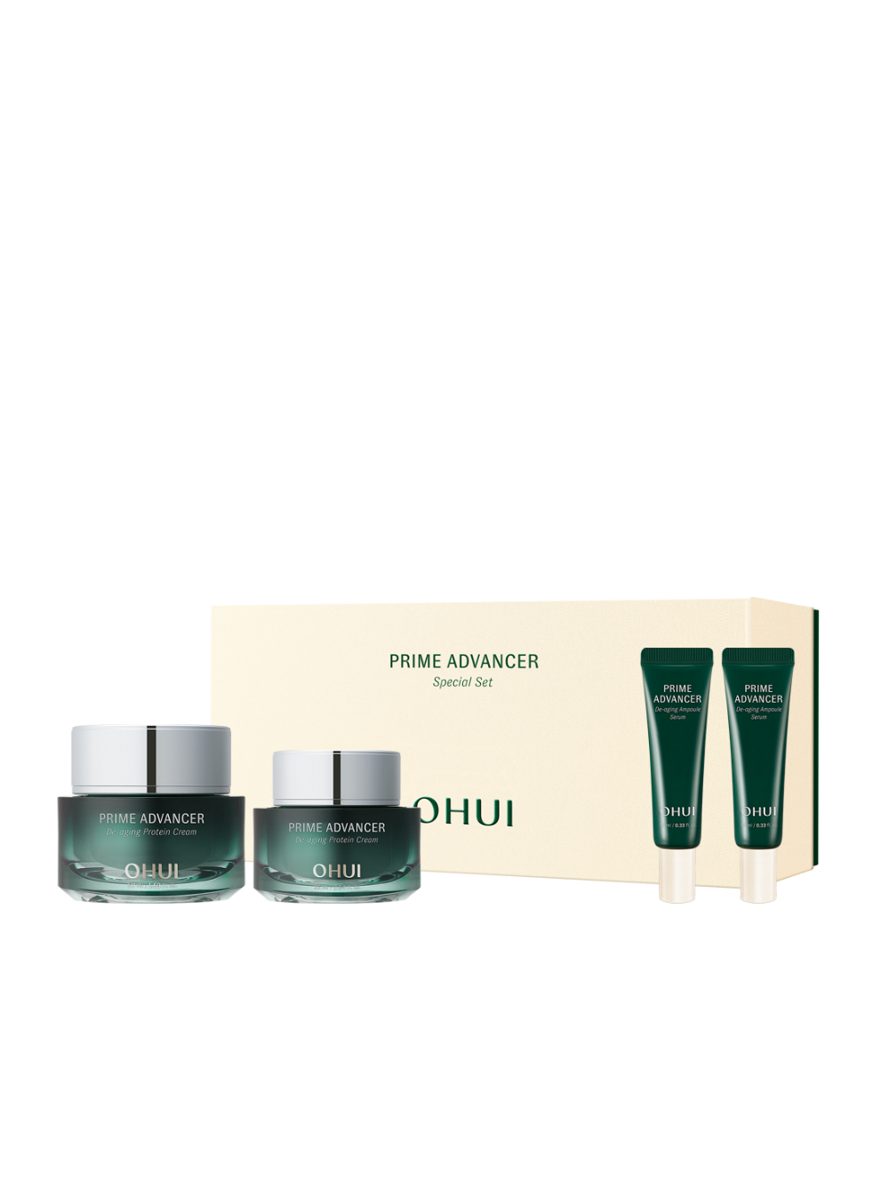 Prime Advancer De-Aging Protein Cream 50ml  + 20ml Set