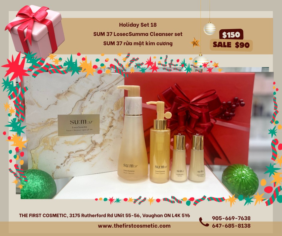 Sum 37 Losec Summa Foam Cleanser Set