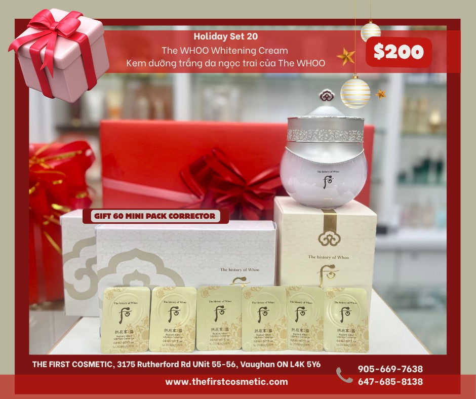 ❤️Best Deal: Gongjinhyang: Seol Radiant White Moisture Cream 60ml + Gift 🎁