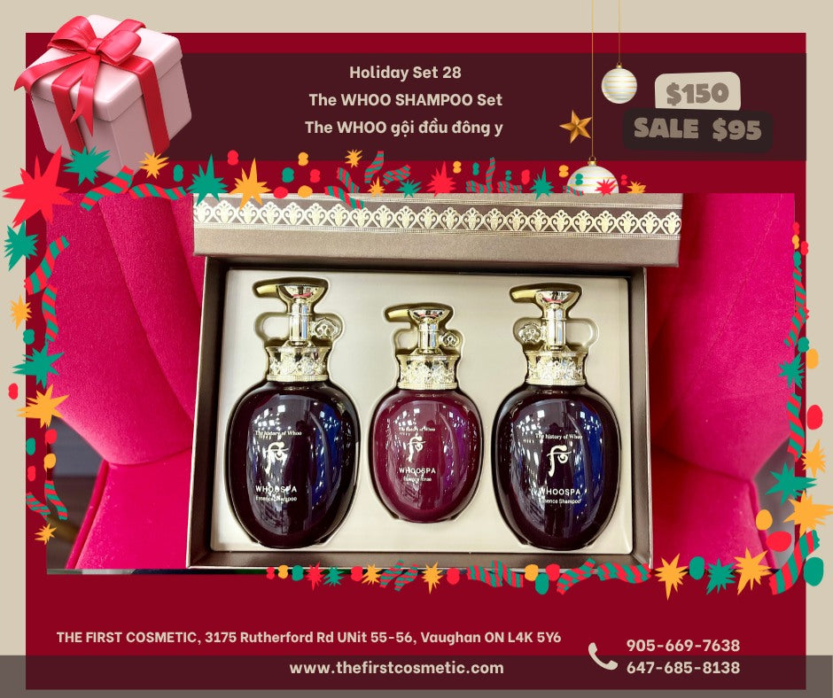 The Whoo Spa Shampoo Set