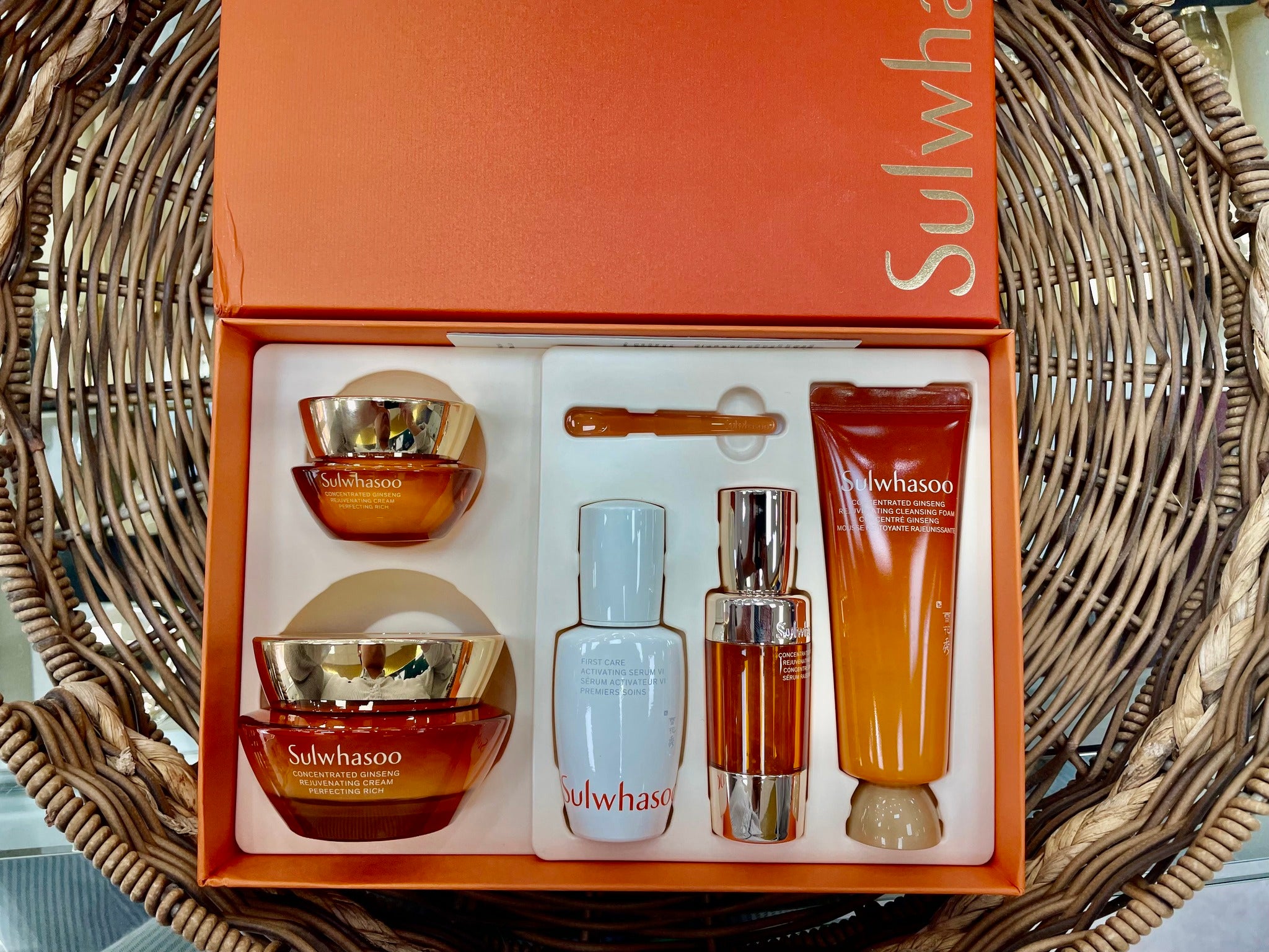 Concentrated Ginseng Rejuvenating Perfecting Rich Cream Set 50ml + 10ml