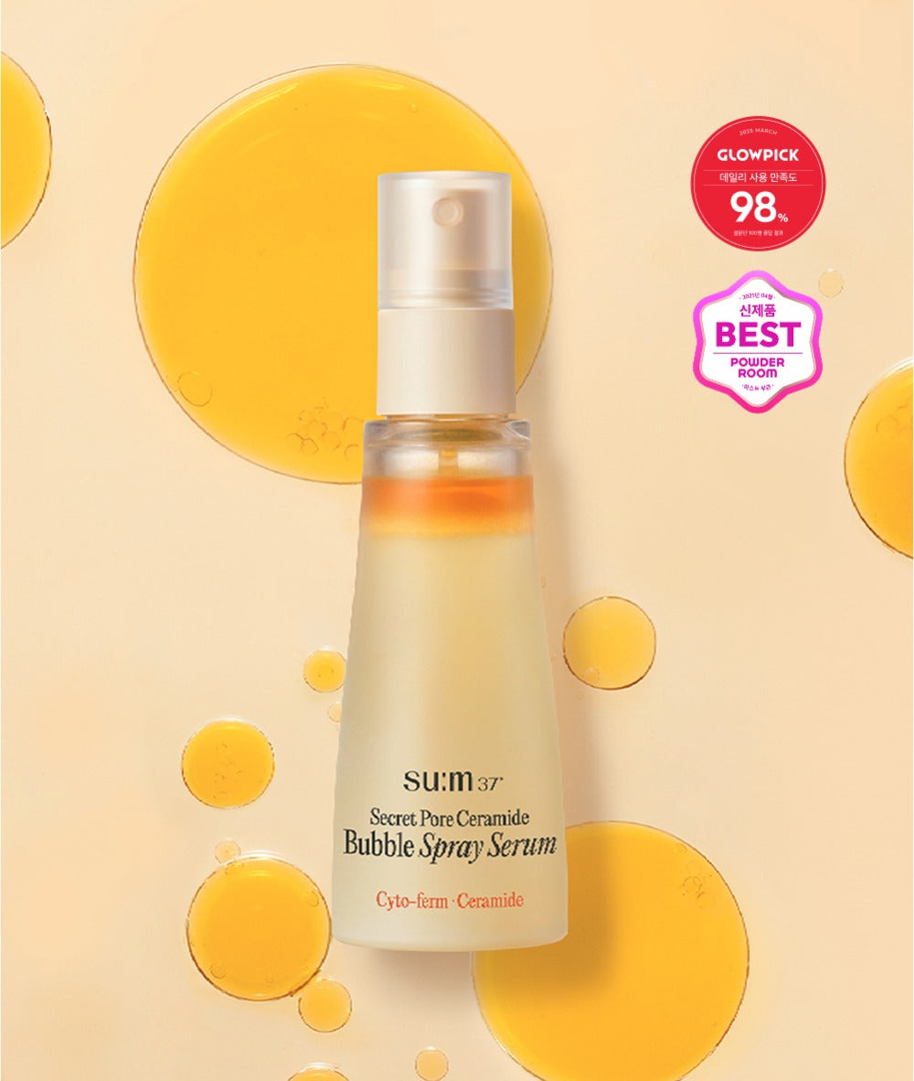 Sum 37 Secret Pore Ceramide Bubble Oil Essence Mist