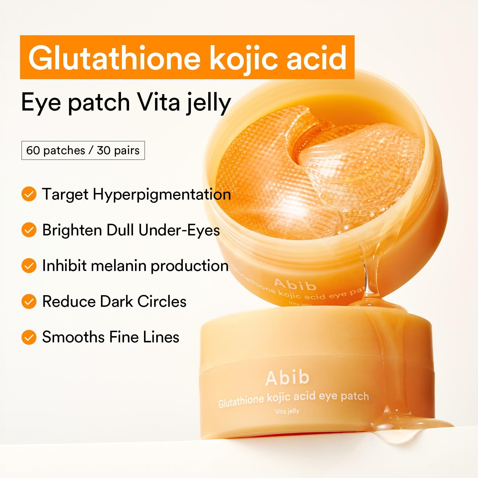 Abib Glutathione Kojic Acid Eye Patch