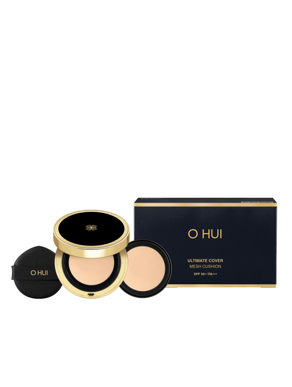 OHUI Ultimate Cover Mesh Cushion 13g (Main Product) + 2 x 13g (Refill) (SPF 50/PA+++)