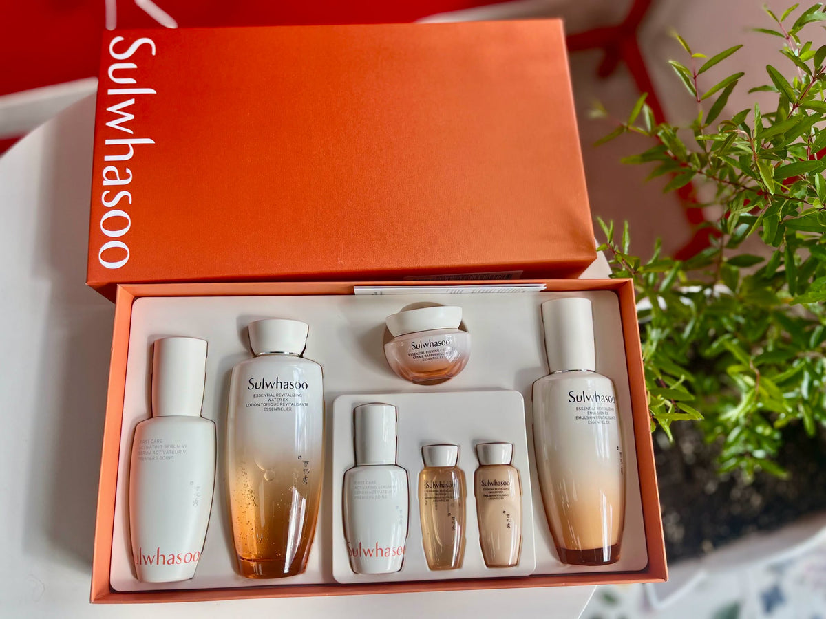 Sulwhasoo Essential 4pcs Set ( Toner, First Care, Emulsion, Cream )