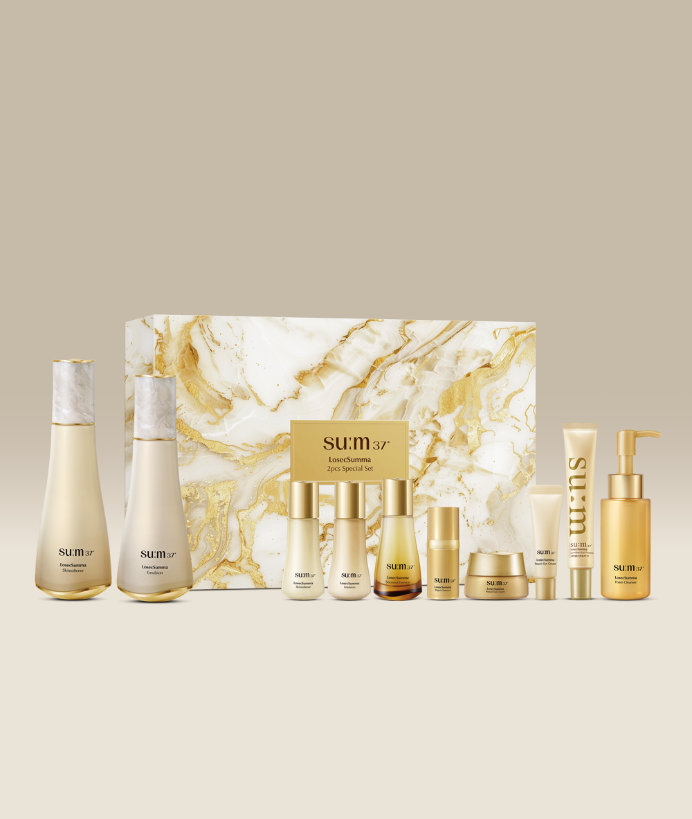 Sum 37 Losec Summa Special 2pc set [ skin softener + emulsion + gift travel size