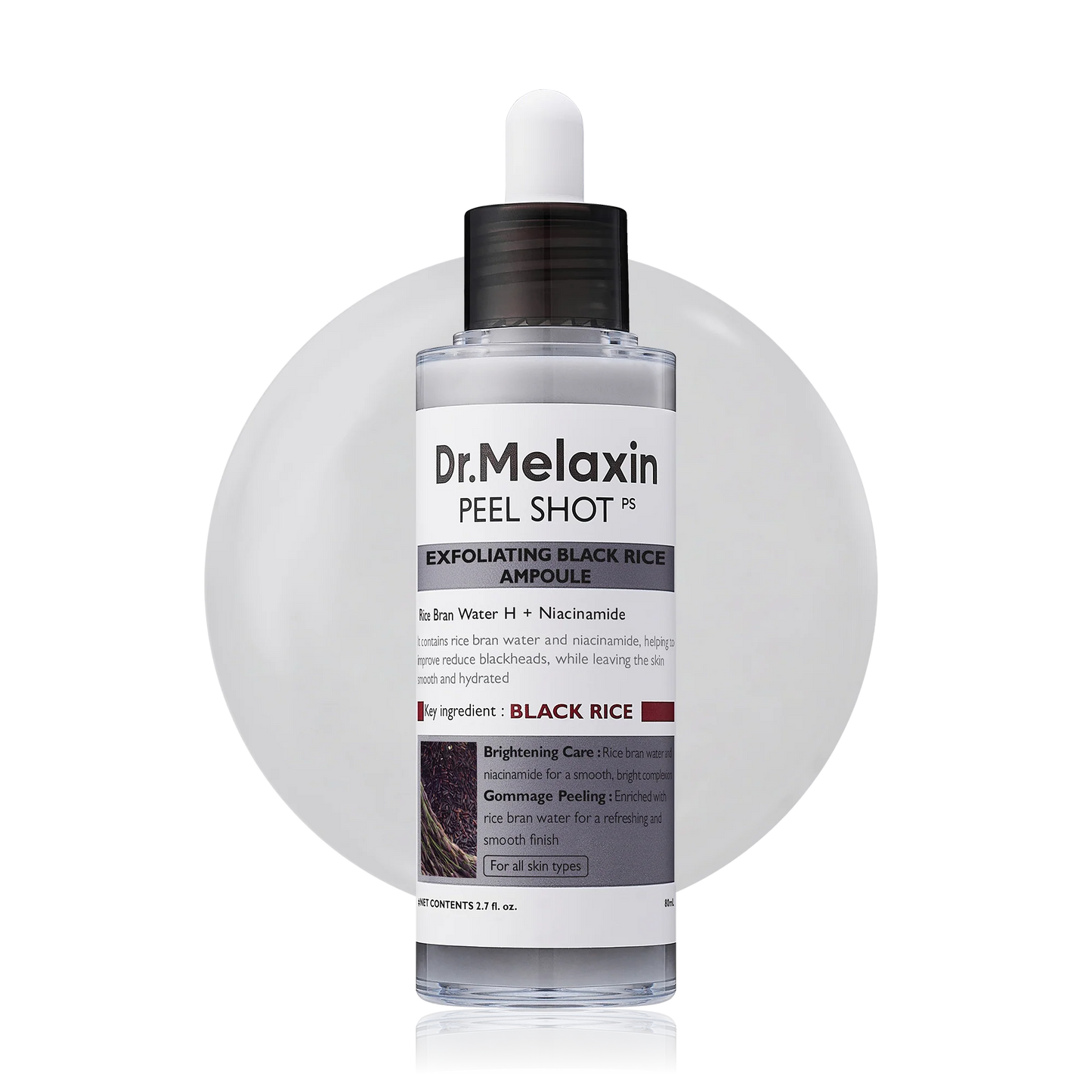 Peel Shot Glow Black Rice Ampoule 80ml