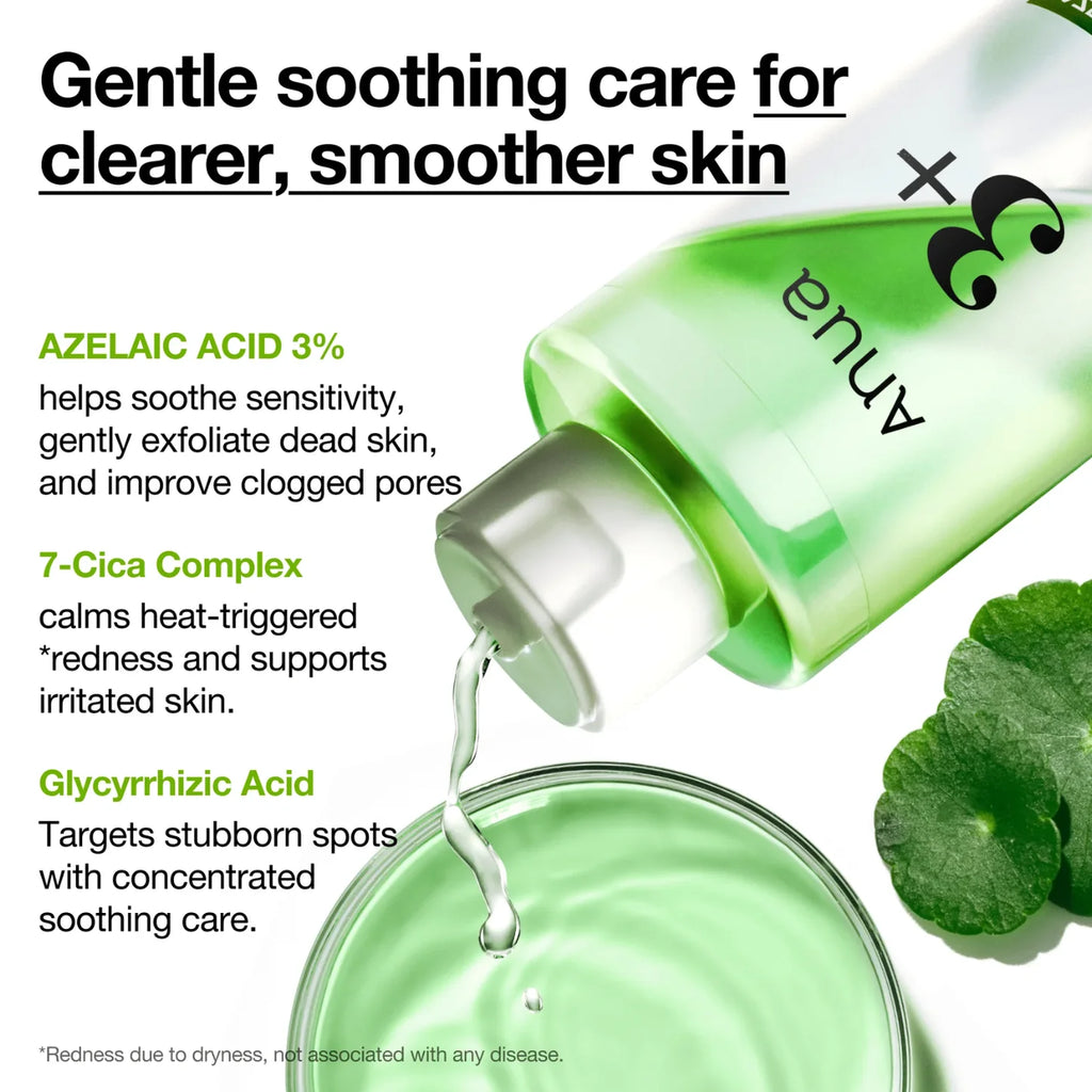 Anua Azelaic Acid 3+ Cica Skin Clarifying Toner