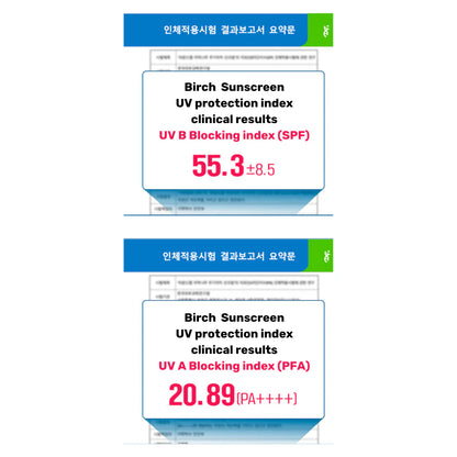 ROUND LAB Birch Juice Mild-Up Sunscreen SPF 50+, PA++++