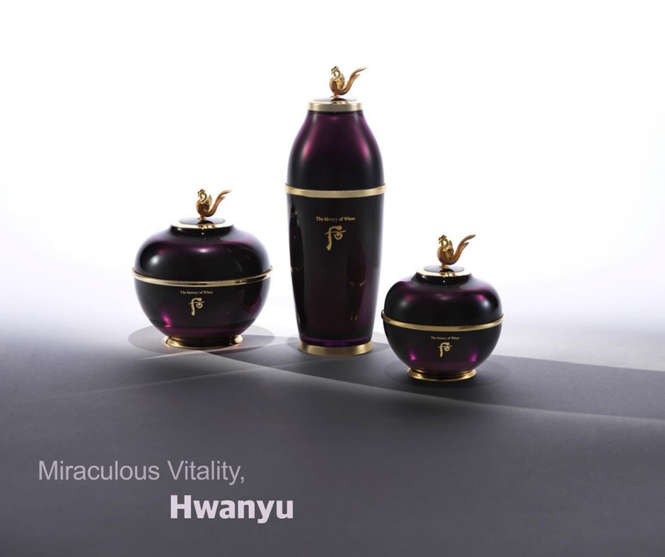 Hwanyu Imperial Youth Master Set : Cream 60ml + Serum 50ml + Eye Cream 25ml