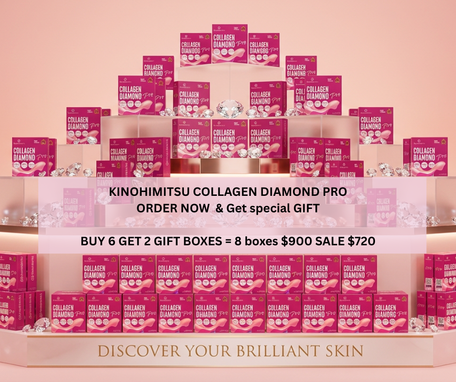 (ORDER NOW) NMN Collagen Diamond Drink 5300mg Pro (15s/box)