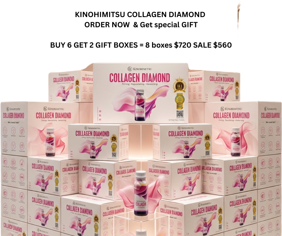 (ORDER NOW) Collagen Diamond Drink 5300mg (10s/box)