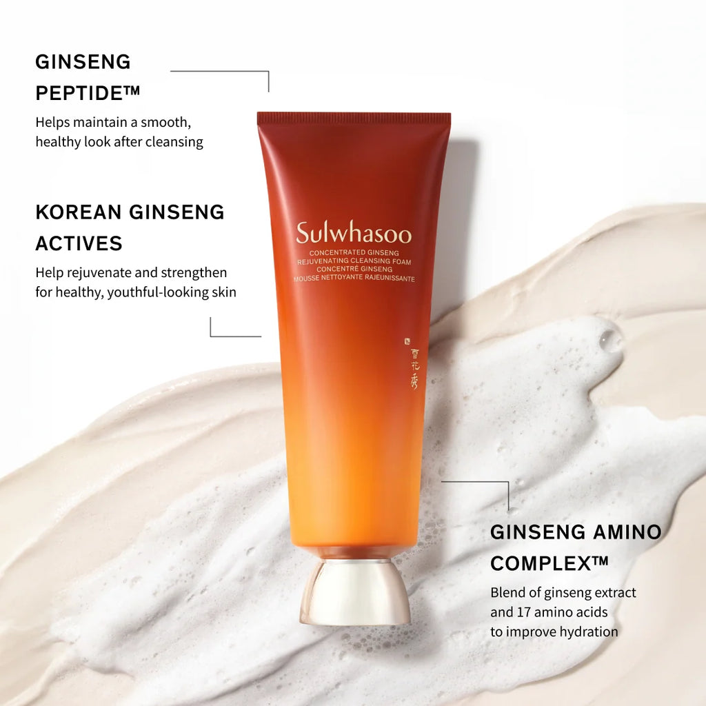 Sulwhasoo Concentrated Ginseng Rejuvenating Cleansing Foam 150g