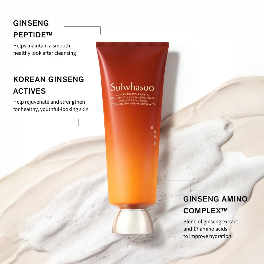 Sulwhasoo Concentrated Ginseng Rejuvenating Cleansing Foam 150g