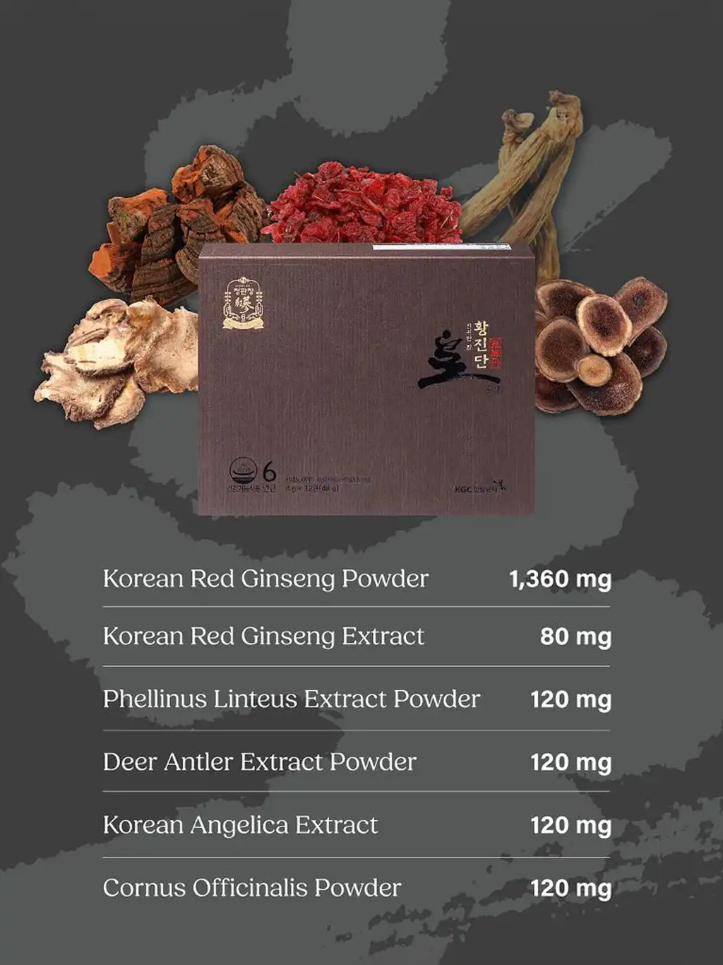 Korean Red Ginseng Hwang Jin Dan
