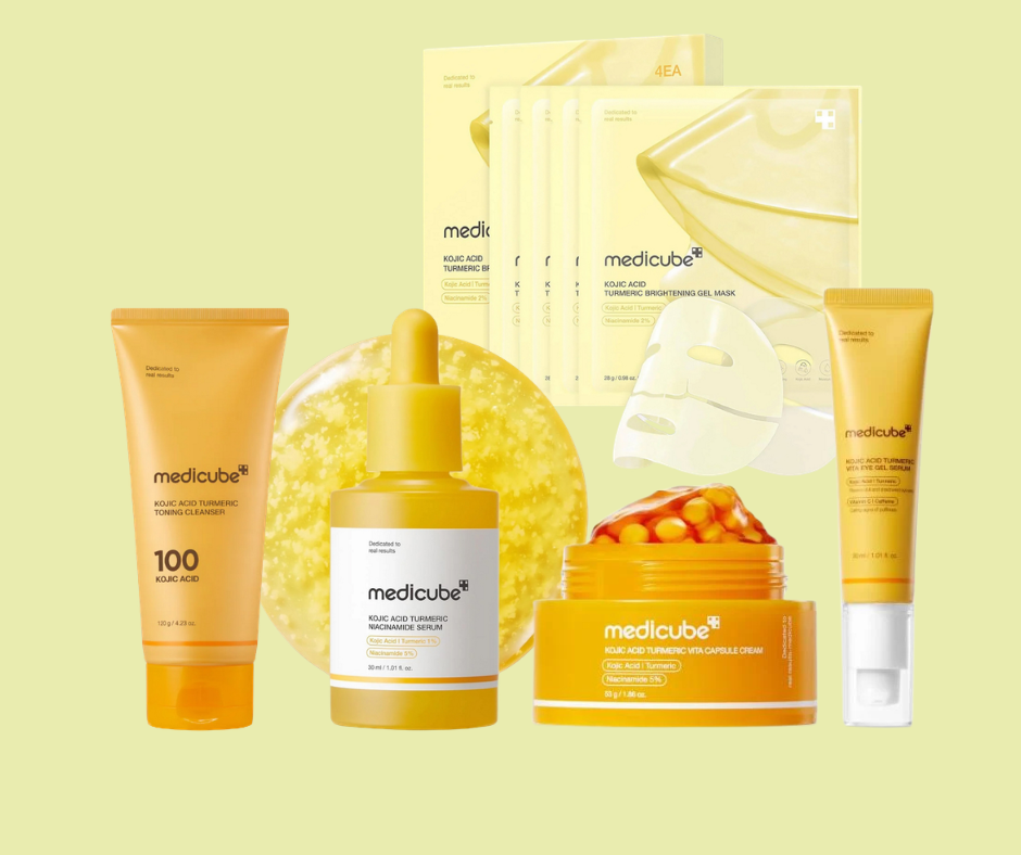 Kojic Acid Turmeric Skincare Set